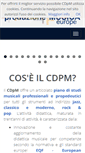 Mobile Screenshot of cdpm.it