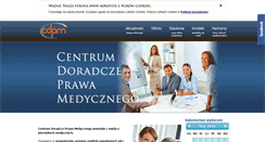 Desktop Screenshot of cdpm.pl